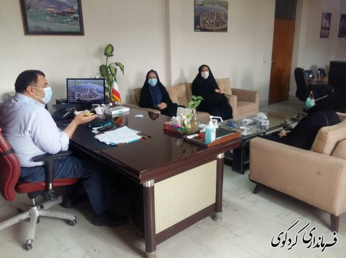 بانو دکتر جباری مدیر کل بانوان و خانواده استانداری گلستان با قدمنان فرماندار کردکوی دیدار و گفتگو کرد.