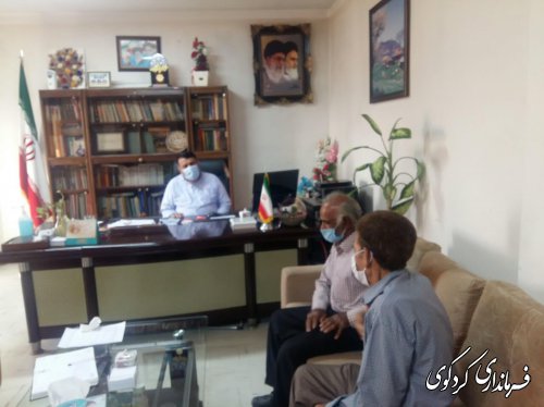  در ملاقات روز سه شنبه تعدادی از شهروندان با فرماندارکردکوی دیدار و گفتگو کردند.