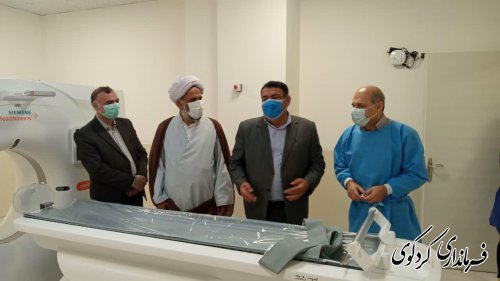  " آنژیو گرافی "و استقرار و بکار گیری دستگاه" سی تی اسکن " بیمارستان جراحی قلب گلستان شهر کردکوی