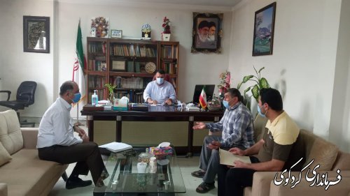 تعدادی از شهروندان با فرماندارکردکوی دیدار و گفتگو کردند.
