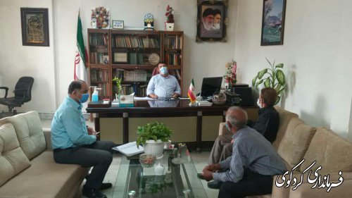 تعدادی از شهروندان با فرماندارکردکوی دیدار و گفتگو کردند.
