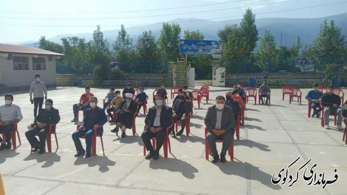 زنگ ایثار و مقاومت مدارس شهرستان با حضور فرماندار کردکوی به صدا در آمد.