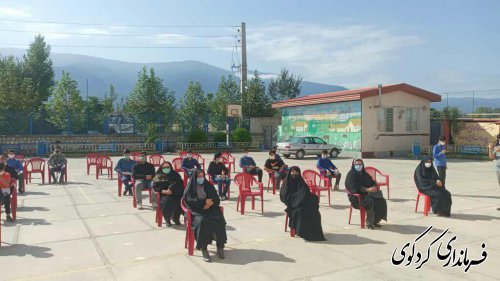 زنگ ایثار و مقاومت مدارس شهرستان با حضور فرماندار کردکوی به صدا در آمد.