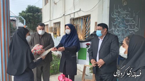 برگزاری مانور زلزله در یکی از مدارس شهر کردکوی