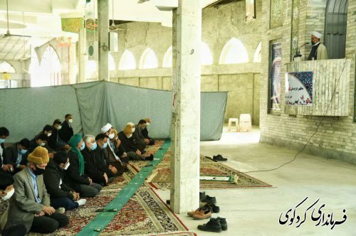 حضور استاندار در نماز جمعه کردکوی