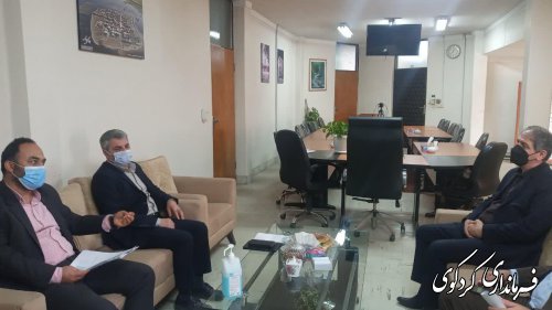 دیدار مدیران دستگاههای اجرایی با فرماندار کردکوی
