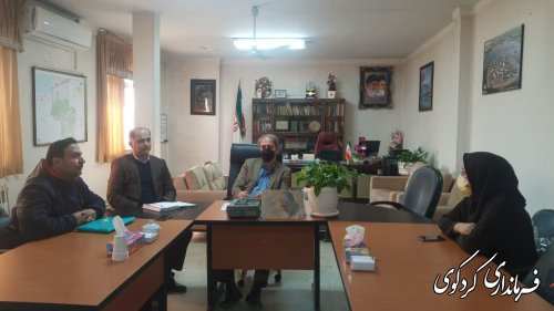 تعدادی از شهروندان با فرماندارکردکوی دیدار کردند
