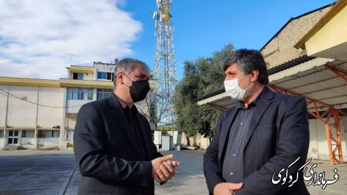 بازدیدهای سرزده فرماندار کردکوی از ادارات صمت و مخابرات شهرستان