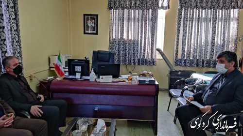 بازدیدهای سرزده امروز  دکتر مولایی ف فرماندار کردکوی از  از ادارات صمت و مخابرات شهرستان