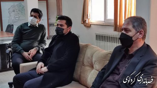 روسای دانشگاه آزاد اسلامی و پیام نور واحد کردکوی با دکتر مولایی فر فرماندار کردکوی ملاقات کردند