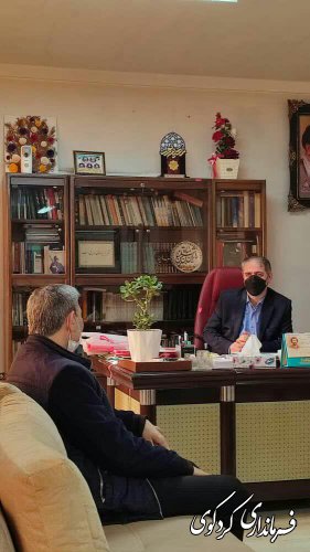 تعدادی از شهروندان با فرماندار کردکوی دیدار کردند