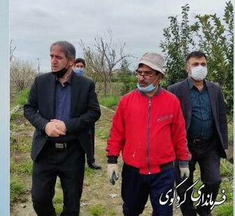 بازدید فرماندار کردکوی از مزرعه گردشگری کشاورزی استان گلستان