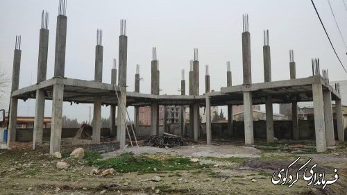 بازدید فرماندار از پروژه های نیمه کاره شهرستان کردکوی
