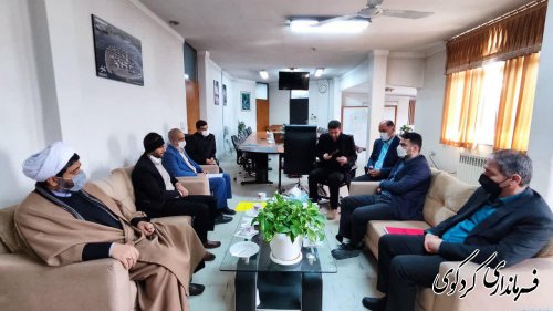  در دیدار فرماندار کردکوی با مدیر کل اوقاف استان گلستان مورد بحث و تبادل نظر قرار گرفت