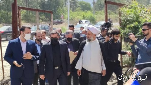 وزیر ارشاد اسلامی از کردکوی بازدید کرد