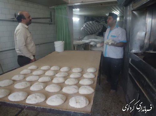 بازدید فرشته ترک فرماندار کردکوی از نانوایی های سطح شهرستان