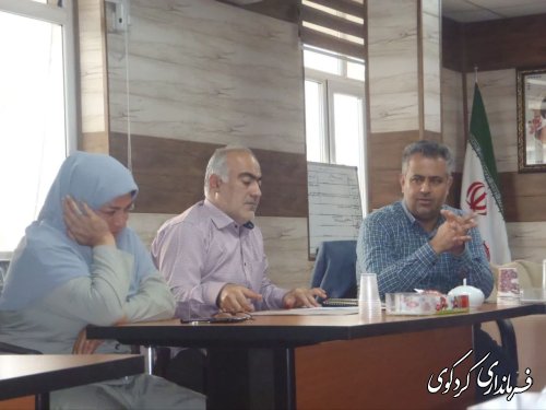نخستین نشست رسمی ستاد انتخاباتی  شهرستان کردکوی