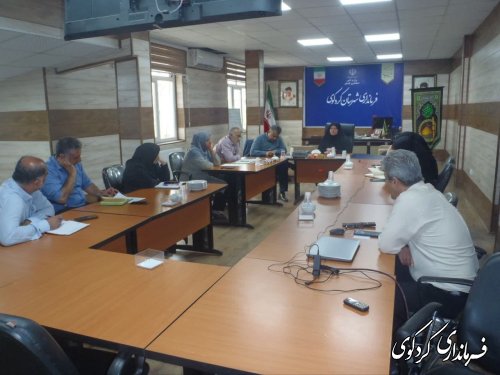 نخستین نشست رسمی ستاد انتخاباتی  شهرستان کردکوی