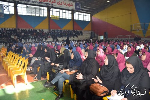 جشن بزرگ رای اولی ها در شهرستان کردکوی برگزار شد