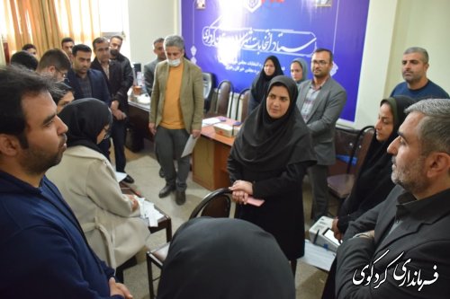 سومین مانور انتخاباتی دستگاه احراز در شهرستان کردکوی برگزار شد 