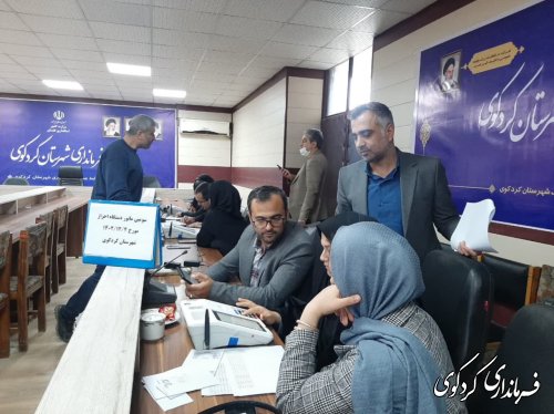 سومین مانور انتخاباتی دستگاه احراز در شهرستان کردکوی برگزار شد 
