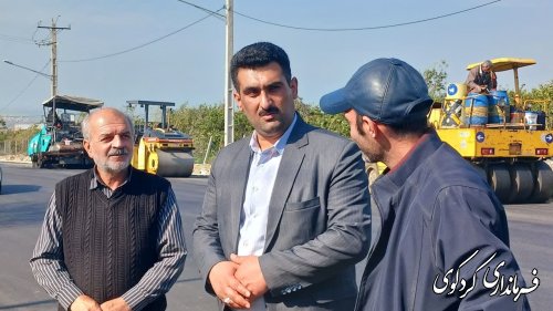 اجرای بیش از 40 هزار متر مربع آسفالت در روستاهای بخش مرکزی کردکوی 