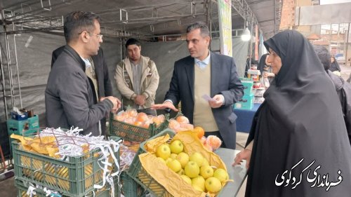 بازدید مدیر کل صمت گلستان از فروشگاههای تنظیم بازار کردکوی