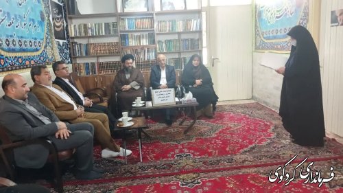 تجلیل رئیس مرکز حل اختلاف استان گلستان از فرشته ترک فرماندار کردکوی